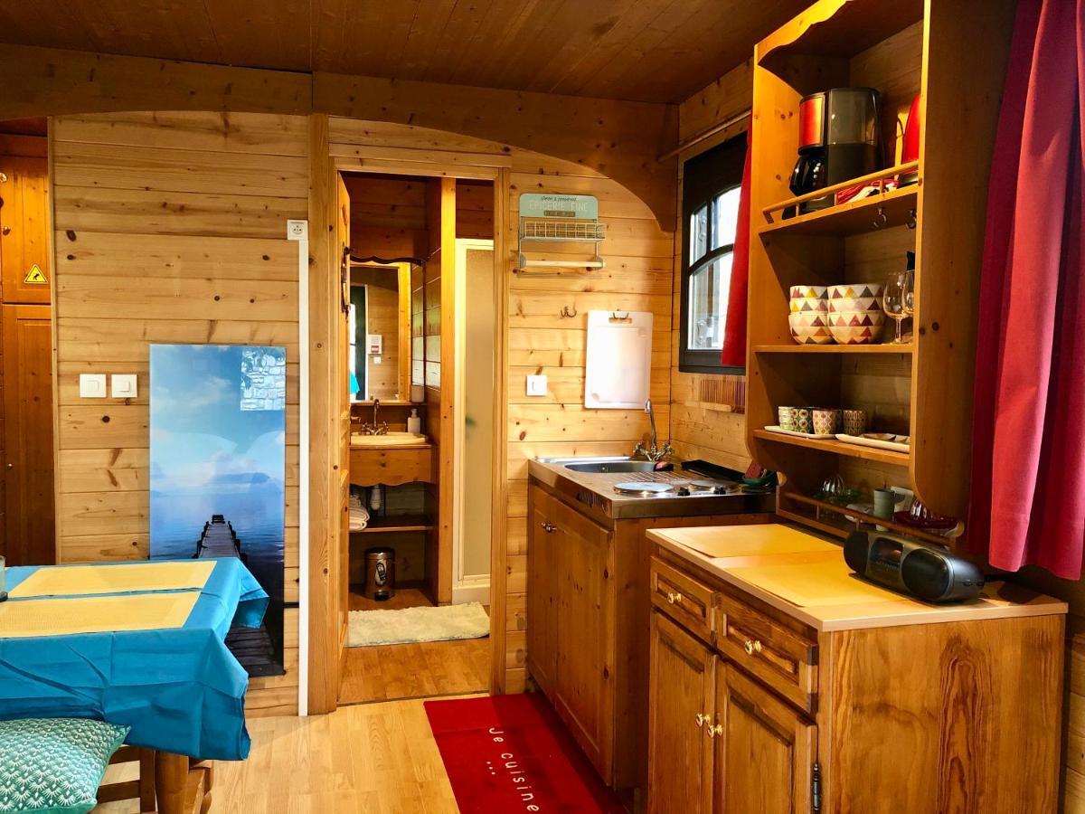 Millygite Roulotte - 4 Seasons Chalet-On-Wheels Buitenkant foto