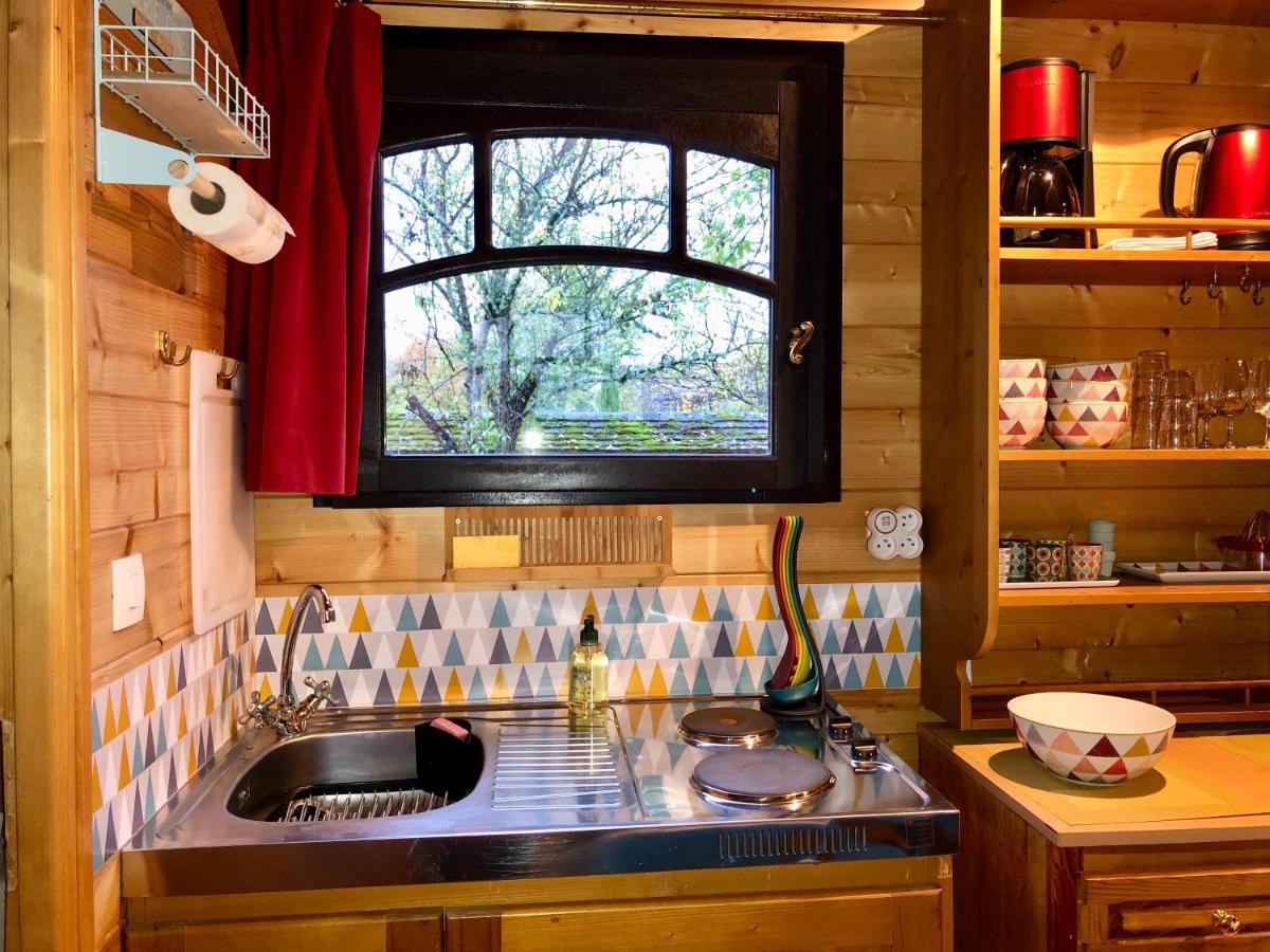 Millygite Roulotte - 4 Seasons Chalet-On-Wheels Buitenkant foto