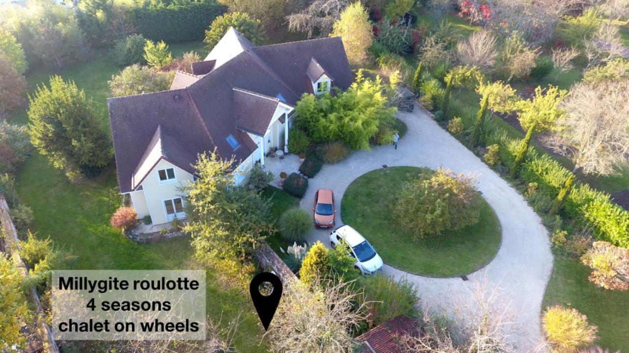 Millygite Roulotte - 4 Seasons Chalet-On-Wheels Buitenkant foto